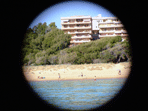il palazzo visto dal mare