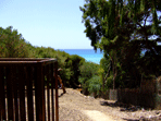 terrazzo con vista sul mare