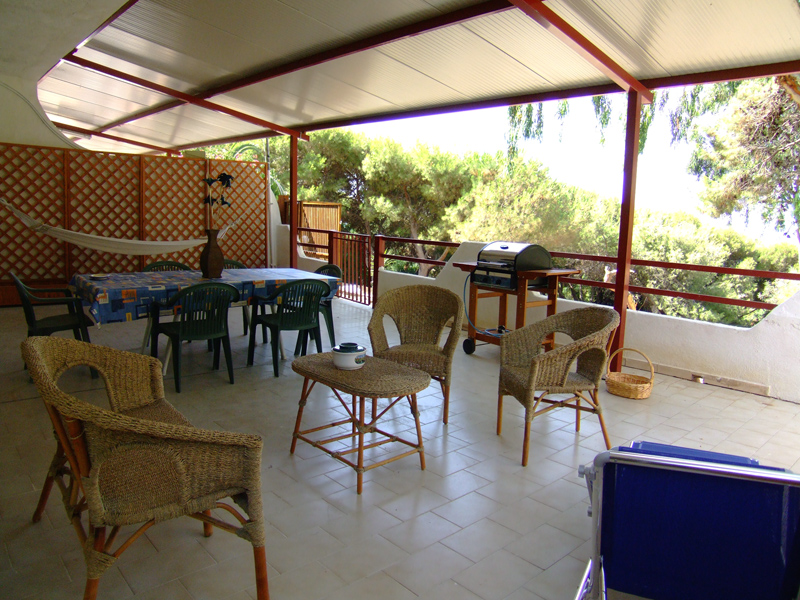 terrazzo con vista sul mare